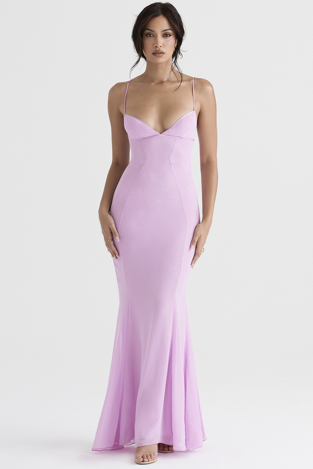 'Loren' Pink Maxi Dress